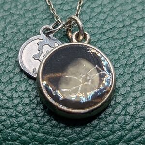 🌙 Moonglow & Earth charm Necklace ✨